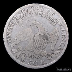 USA. Half Dollar 1810. Cupped Bust. AG.892; ... 