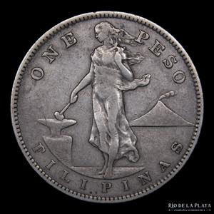 Filipinas. 1 Peso 1907 S. United States ... 