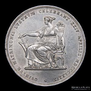 Austria. Franz Joseph I. 2 Gulden 1879. ... 