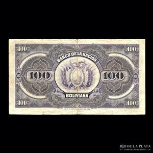 Bolivia. Banco Central. 100 Bolivianos 1911. ... 
