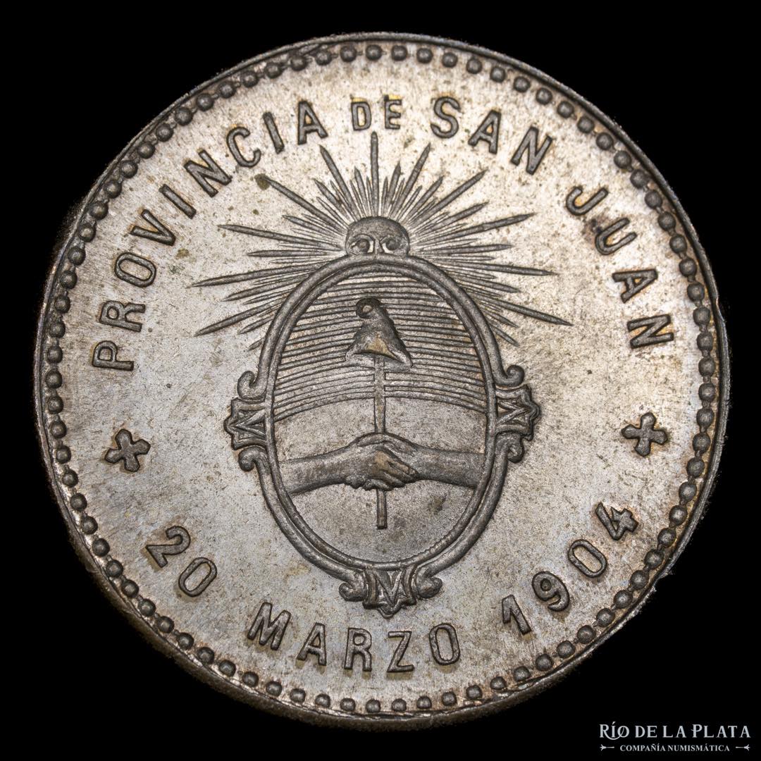 Argentina. Ferroviarias. 1904. San Juan. ... 