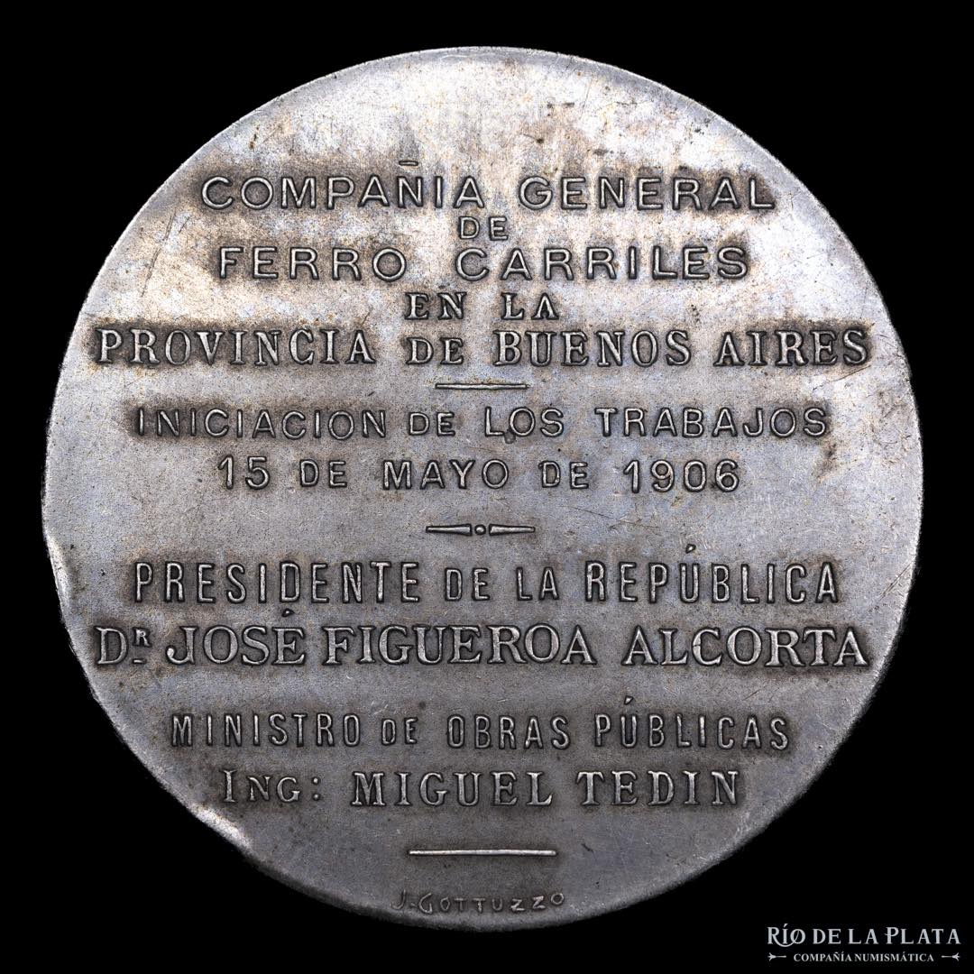 Argentina. Ferroviaria. 1904. Concesión De ... 