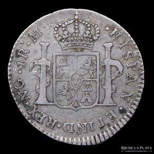 Guatemala. Fernando VII (1808-1833) 1 Real ... 