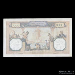 Francia. 1000 Francs 1940. P90a (aUNC)