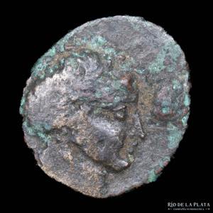 Seleucids. Achaios (220-214 BC) AE Unit. ... 