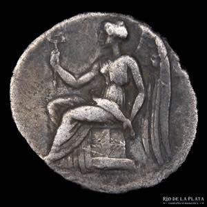 Terina, Bruttium (Late 4th cent BC) AR 1/3 ... 