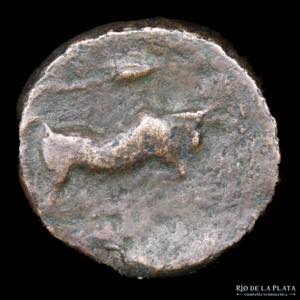 Massalia, Gaul (149-40 BC) AE Unit. 17.4mm; ... 