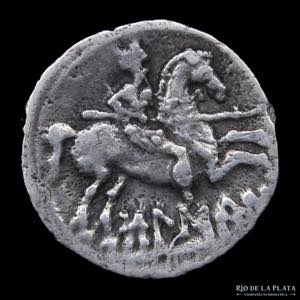 Hispania. Boslkan (Osca) Native coinage. AR ... 