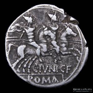 Roman Republic. M. Junius Silanus 145BC. AR ... 