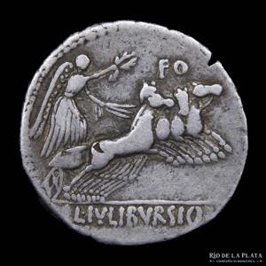 Roman Republic. L. Iulius Bursio 85BC, AR ... 