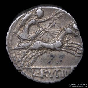 Roman Republic. L. Rutilius 77BC, AR ... 