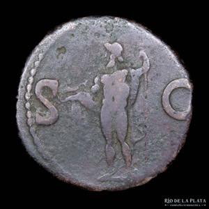 Agrippa under Gaius (Caligula 37-41AD) AE ... 