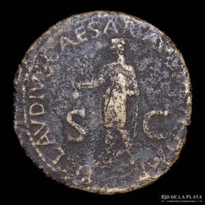 Antonia (41-50AD) AE Dupondius. Rome mint ... 