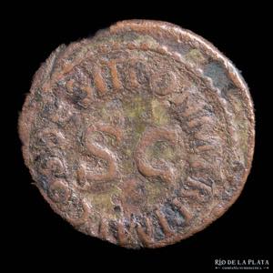 Claudius (41-54AD) AE Quadrans, Rome mint ... 