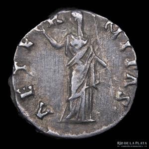 Diva Faustina (died 141AD) AR Denarius. Rome ... 