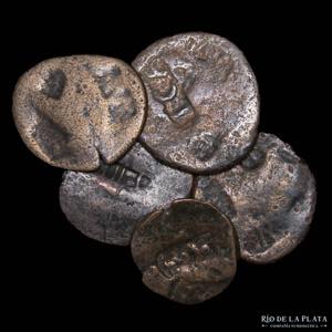 Rome. Lot x 5 Countermarked coins to ... 