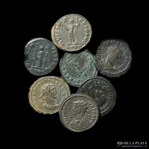 Rome. Probus (276-282AD). Lot x 7 coins, all ... 