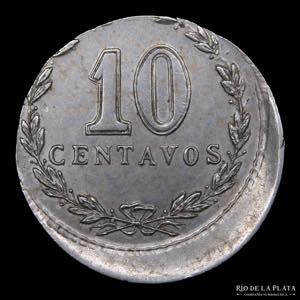 Argentina. Error. 10 Centavos 1899. ... 