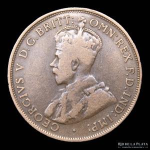 Australia. Jorge V (1910-1936) 1 Penny 1911. ... 