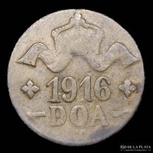 German East Africa. 20 Heller 1916 DOA T. ... 