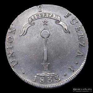 Chile 1 Peso 1833 I ... 