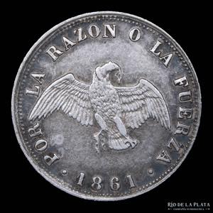 Chile. 20 Centavos 1861. ... 
