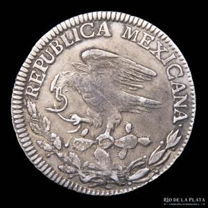 México (República) 2 Reales 1824 Mo JM. ... 