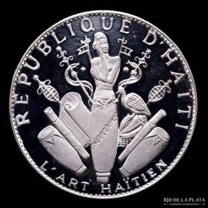 Haití. 25 Gourdes 1968. 10th Anniversary of ... 