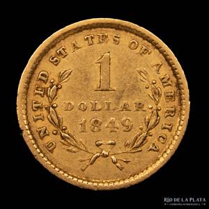 USA. 1 Dollar 1849. ... 