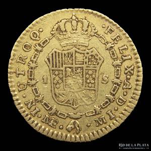 Lima. Carlos III (1759-1789) 1 Escudo 1783 ... 