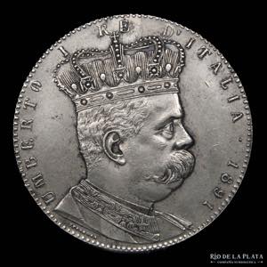 Eritrea. 5 Lire 1891 ... 