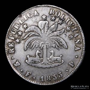 Bolivia. 4 Soles 1853 ... 