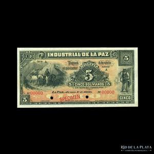 Bolivia. Banco Industrial de La ... 