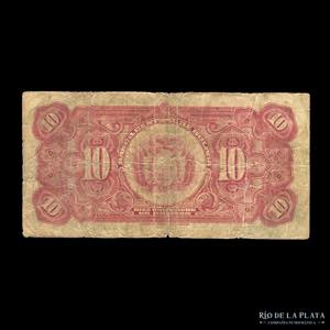 Bolivia. Banco Central. 10 Bolivianos 1928. ... 