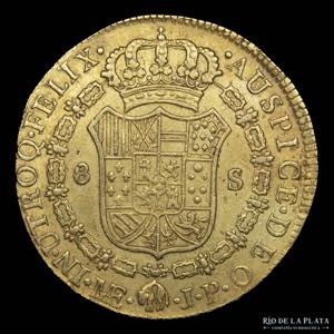 Lima. Carlos IV (1789-1808) 8 Escudos 1806 ... 