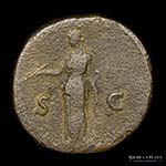 Roma Imperial, Adriano 117-138DC. AE As, ... 