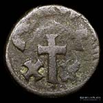 Bizancio, Constante II (641-668DC) AE 1/2 ... 