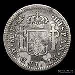 México. Carlos IV (1788-1808) 1/2 Real 1789 ... 