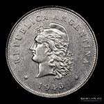 Argentina. ENSAYO, 1 Peso 1943. Grabador: ... 