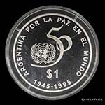 Argentina. 1 Peso 1995 . ... 