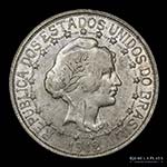 Brasil. 2000 Reis 1912. AG.900, 33.2mm; ... 