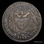 Colombia. 2 Reales 1848 Bogotá. AG.900, ... 