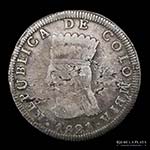 Colombia. 8 Reales 1821 ... 