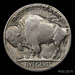 Estados Unidos. 5 Buffalo Cents 1920 S. ... 