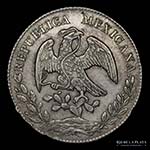 México. 8 Reales 1878 Ga JA. AG.903, ... 