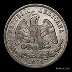 México. 2º República. 50 Centavos 1878 ... 