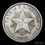 Cuba. 1 Peso 1916. ... 