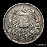 Guatemala. 1 Peso 1896/5 ... 