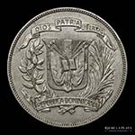 República Dominicana. 1 Peso 1939. AG.900, ... 