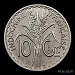 Indochina Francesa. 10 Centimes 1941. Ceca ... 